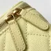 Chanel Quilted Caviar Leather Mini Vanity Bag With Gold Chain Strap And CC Logo size:9×17×8cm #B54336
