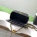 Chanel Quilted Caviar Leather Mini Vanity Bag With Gold Chain Strap And CC Logo size:9×17×8cm #B54336