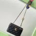Chanel Quilted Caviar Leather Mini Vanity Bag With Gold Chain Strap And CC Logo size:9×17×8cm #B54336
