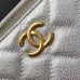 Chanel Quilted Caviar Leather Mini Vanity Bag With Gold Chain Strap And CC Logo size:9×17×8cm #B54336