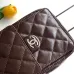 Chanel Quilted Hobo Drawstring Bucket Bag 20-22-12.5cm #B63809