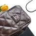 Chanel Quilted Hobo Drawstring Bucket Bag 20-22-12.5cm #B63809