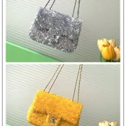 Chanel Sequin New Mini Flap Bag - Metallic Shoulder Bags #B49668