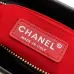 Chanel Women's Bucket Bag - Black & White Quilted Leather, Gold-Tone CC Logo & Two-Tone Chain Strap, Stylish Crossbody Bag for Luxury Fashion #B56725