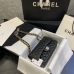 Chanel Women's cross-body bag in black Top grade version lambskin classic flap top quality #99921673