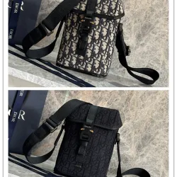 Christian Dior Saddle Backpack Oblique Canvas Mini size:13×20×7cm #B54062
