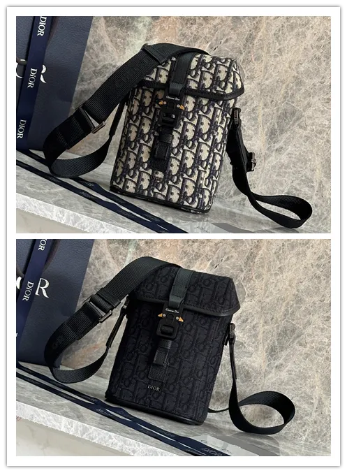 Christian Dior Saddle Backpack Oblique Canvas Mini size:13×20×7cm #B54062