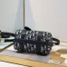 DIOR Blue Oblique Print Fabric Bag #B61238