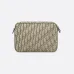 DIOR CHRISTIAN DIOR Oblique Saddle Triple Pouch  size:23×17×4cm #B54055