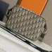 DIOR CHRISTIAN DIOR Oblique Saddle Triple Pouch  size:23×17×4cm #B54055
