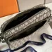 DIOR CHRISTIAN DIOR Oblique Saddle Triple Pouch  size:23×17×4cm #B54055