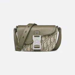 DIOR MEN Oblique Jacquard Crossbody Bag  size:19×13×4cm #B54056