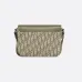 DIOR MEN Oblique Jacquard Messenger Bag  size:23×17×6cm #B54053