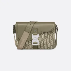 DIOR MEN Oblique Jacquard Messenger Bag  size:23×17×6cm #B54053