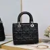 Dior Bag Graphic Cannage Calfskin Black/White #B48616