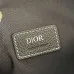 Dior Black Leather Crossbody Messenger Saddle Bag Lingot  size:22×10×12cm #B54057