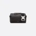 Dior Black Leather Crossbody Messenger Saddle Bag Lingot  size:22×10×12cm #B54057