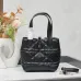 Dior Black Quilted Leather Tote Bag #B45635