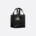 Dior Black Quilted Leather Tote Bag #B45635