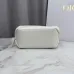 Dior Bow Lambskin Clutch S3900 White 20x11x8cm #B62928