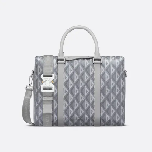 Dior Briefcase CD Diamond Canvas Smooth LINGOT size:35×27×6cm #B54059