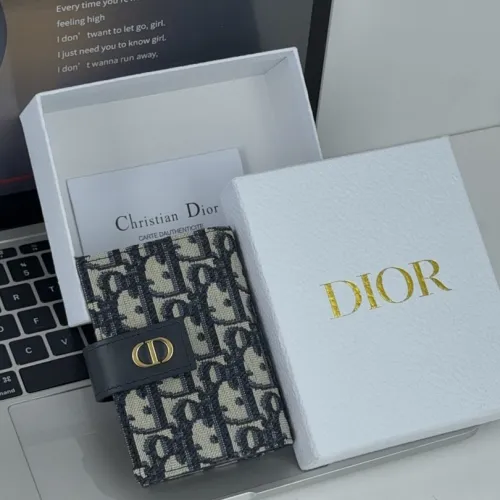 Dior Caro Dandelion Card Holder M116 11x8x1.3cm #B62932