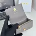 Dior Caro Glycine Wallet S4206 Grey 11x2.5x7.5cm #B62927
