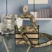 Dior Handbags Lady D-Lite CHRISTIAN DIOR PARIS size:17×15×7cm #B53653