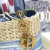 Dior Handbags Wicker Book Tote size:24×20×11cm #B53655