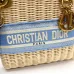Dior Handbags Wicker Book Tote size:24×20×11cm #B53655