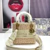 Dior Handbags Wicker Book Tote size:24×20×11cm #B53655