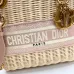 Dior Handbags Wicker Book Tote size:24×20×11cm #B53655