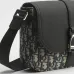 Dior Heritage Oblique Canvas & Leather Messenger Bag 23×17.5×6cm #B65013