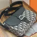 Dior Heritage Oblique Canvas & Leather Messenger Bag 23×17.5×6cm #B65013