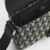 Dior Heritage Oblique Canvas & Leather Messenger Bag 23×17.5×6cm #B65013