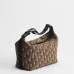 Dior Jett Vintage Oblique Jacquard Shoulder Bag Gold CD Buckle Mini Underarm Handbag #B65972