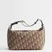Dior Jett Vintage Oblique Jacquard Shoulder Bag Gold CD Buckle Mini Underarm Handbag #B65972