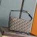 Dior Jett Vintage Oblique Jacquard Shoulder Bag Gold CD Buckle Mini Underarm Handbag #B65972