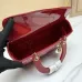 Dior Lady Handbags Black/Wine/Red/White #B57275