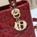 Dior Lady Handbags Black/Wine/Red/White #B57275