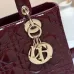 Dior Lady Handbags Black/Wine/Red/White #B57275