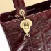 Dior Lady Handbags Black/Wine/Red/White #B57275