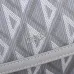 Dior Men's Diamond Jacquard Heather Road jung haein Backpack Large Grey size:43×51×20cm #B54050