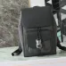 Dior Men's Grey Oblique Canvas & Grained Leather Backpack - Stylish Luxury for Daily & Travel Use H870 #B57297
