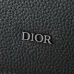 Dior Men's Grey Oblique Canvas & Grained Leather Backpack - Stylish Luxury for Daily & Travel Use H870 #B57297