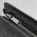 Dior Oblique Monogram Embossed Leather Pouch   Designer Wristlet Bag #B53376