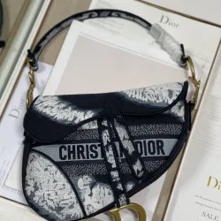 Dior Oblique Saddle Bag #99912735