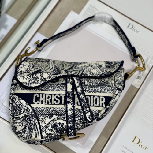 Dior Oblique Saddle Bag #99912743