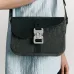 Dior Saddle Messenger Bag – Anthracite Gray Oblique Jacquard & Grained Calfskin with Signature Aluminum Buckle #B59159