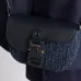 Dior Small Saddle Messenger Bag with Flap size:19×13×4cm #B54060